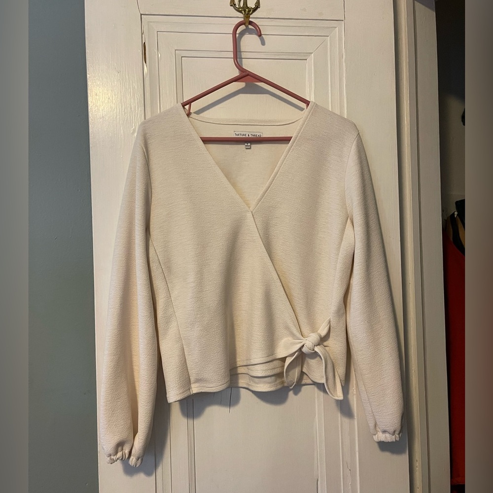 Madewell wrap top